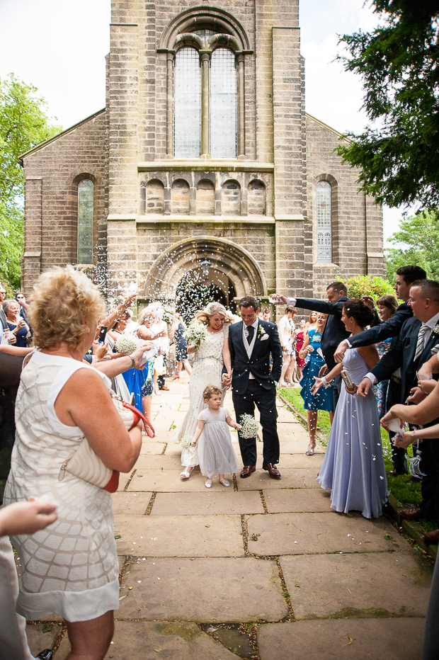 An Elegant 1920s inspired White Wedding With Gypsophilia Details: Jodie & Tom