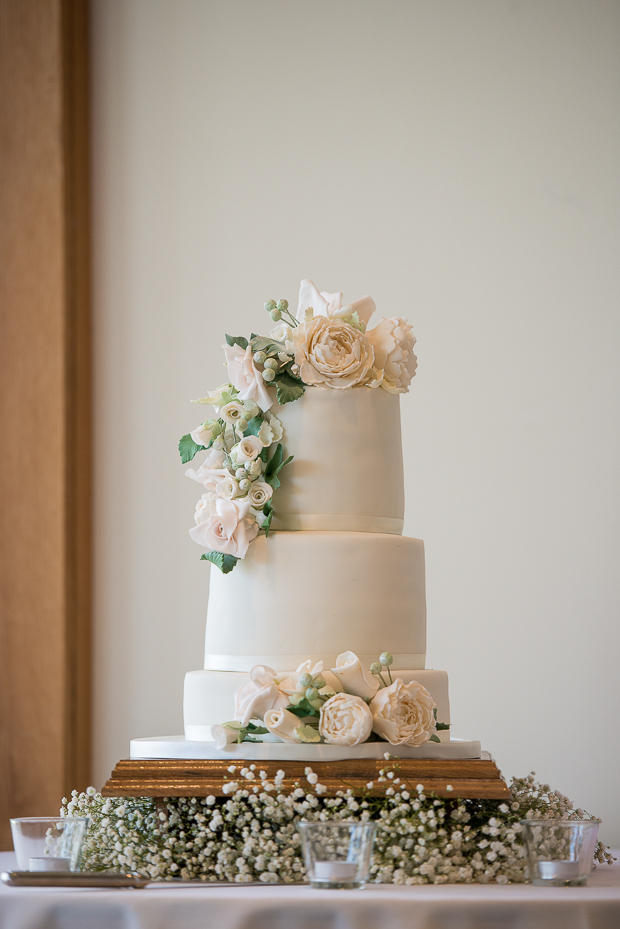 An Elegant 1920s inspired White Wedding With Gypsophilia Details: Jodie & Tom