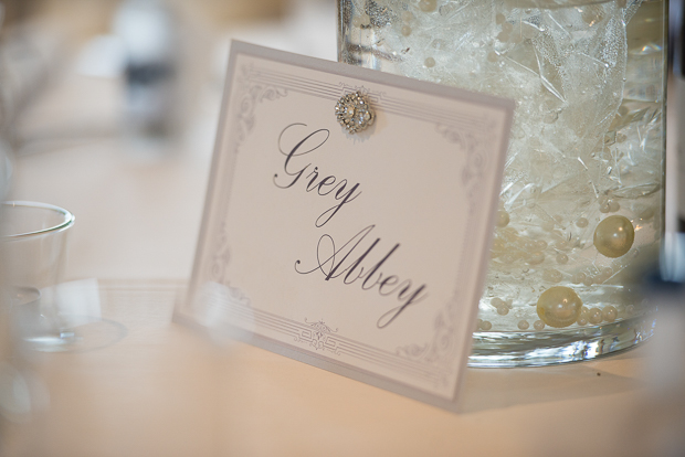 An Elegant 1920s inspired White Wedding With Gypsophilia Details: Jodie & Tom