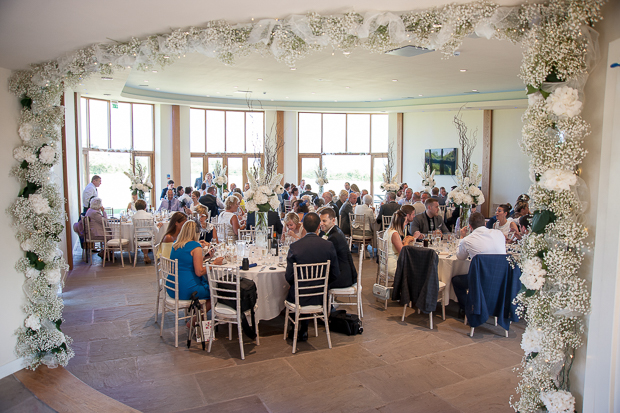 An Elegant 1920s inspired White Wedding With Gypsophilia Details: Jodie & Tom