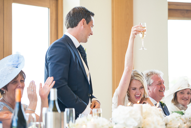 An Elegant 1920s inspired White Wedding With Gypsophilia Details: Jodie & Tom