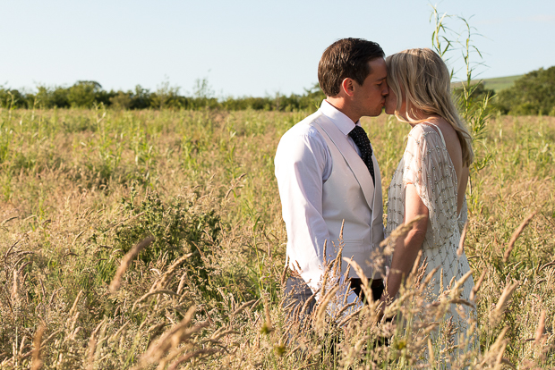 An Elegant 1920s inspired White Wedding With Gypsophilia Details: Jodie & Tom