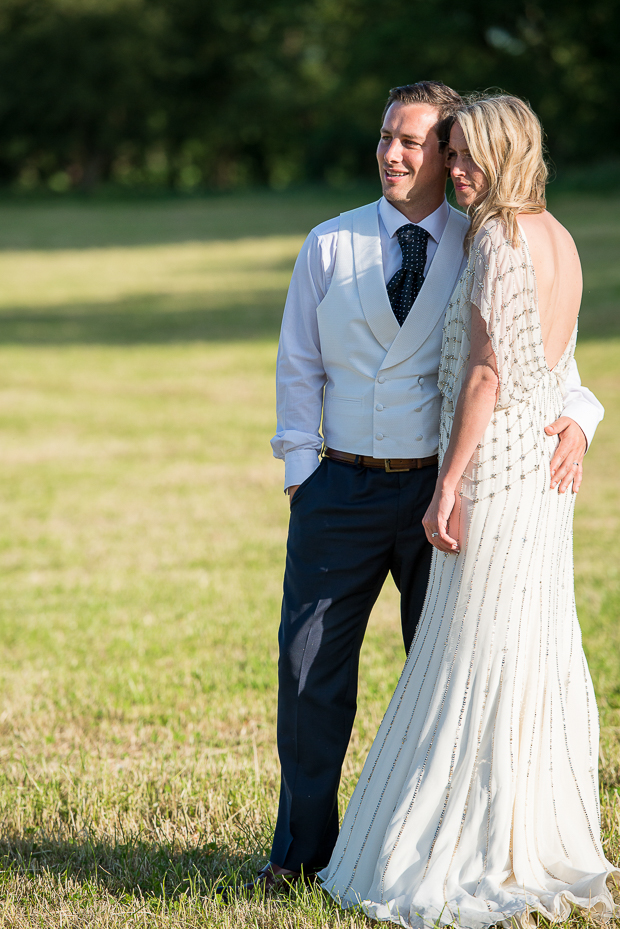 An Elegant 1920s inspired White Wedding With Gypsophilia Details: Jodie & Tom