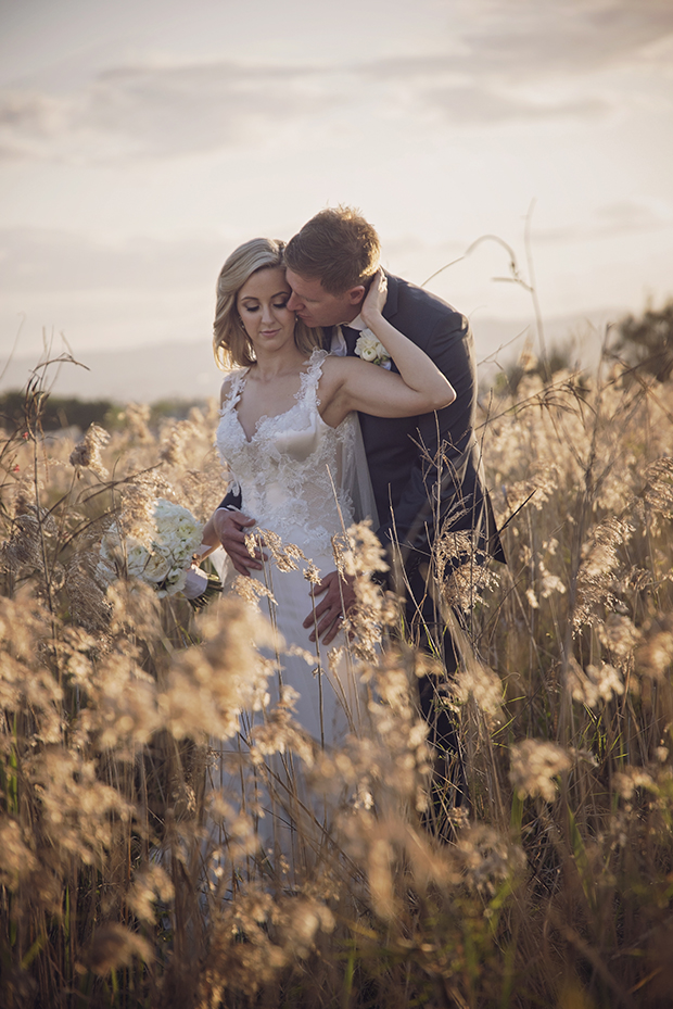 Romantic White Wedding With Dreamy David Austin Rose's & Ranunculus: Ashlee & Luke