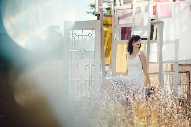 BHLDN Wedding Dresses: By Amber Light! Glass Chapel Editorial