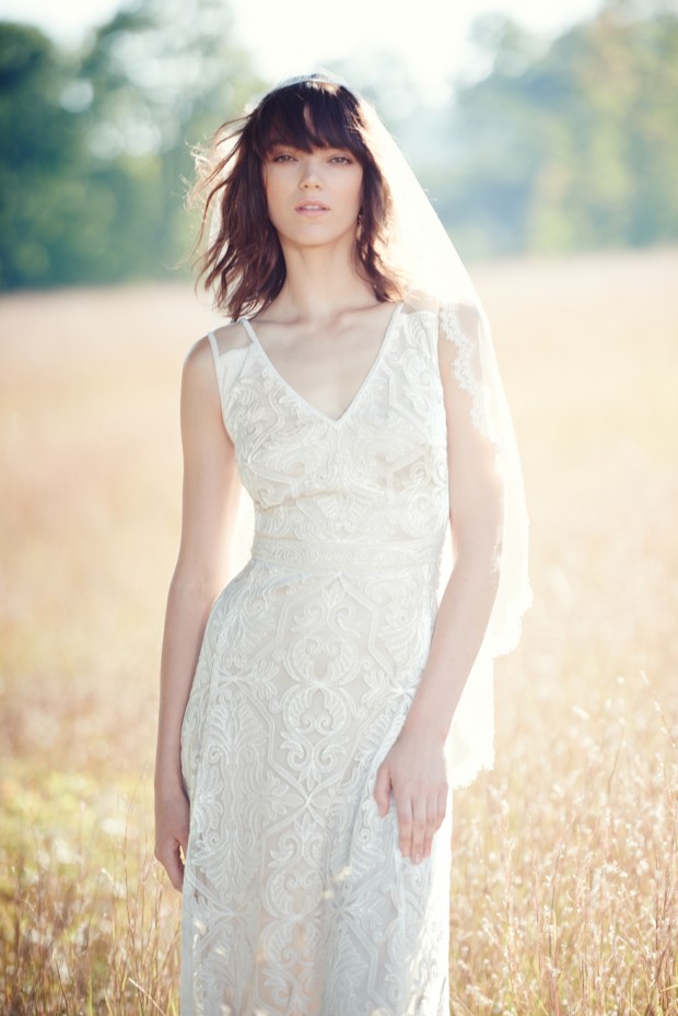 BHLDN Wedding Dresses: By Amber Light! Glass Chapel Editorial