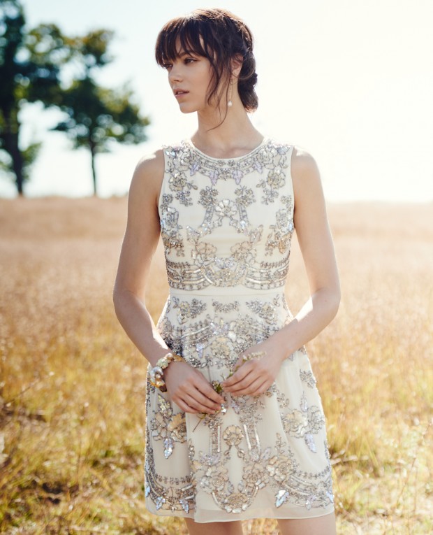 BHLDN Wedding Dresses: By Amber Light! Glass Chapel Editorial