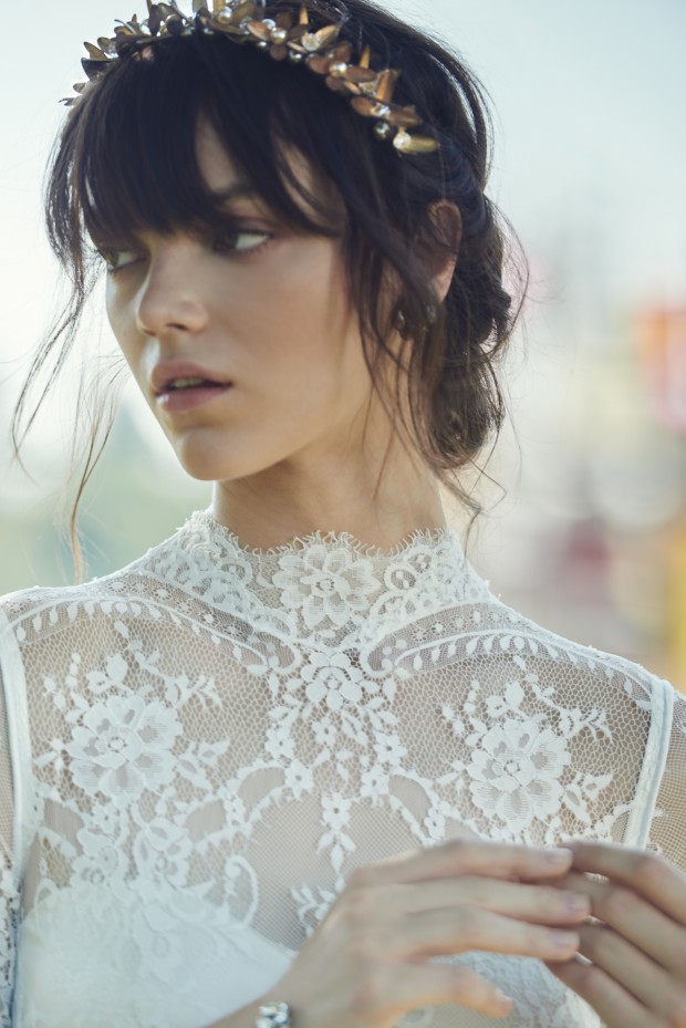 BHLDN Wedding Dresses: By Amber Light! Glass Chapel Editorial