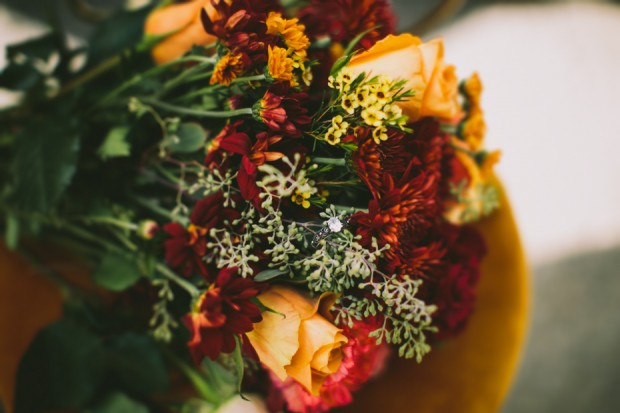 Summer's Last Goodbye: An Autumnal Styled Bridal Shoot With Subtle Vintage Vibe