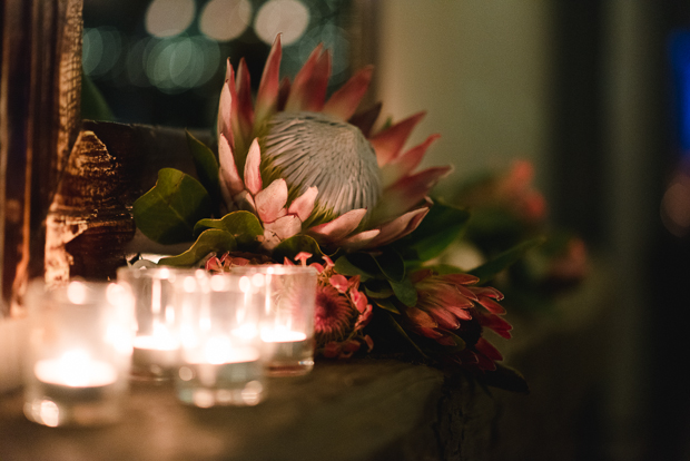 Rustic Red Dress Wedding With Home-made Details: Mckenna & Calvin