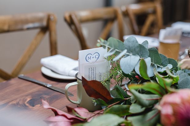 Rustic Red Dress Wedding With Home-made Details: Mckenna & Calvin