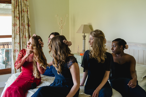 Rustic Red Dress Wedding With Home-made Details: Mckenna & Calvin