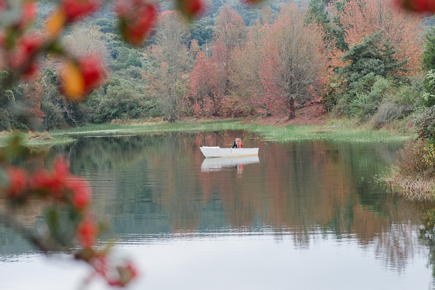 Rustic Red Dress Wedding With Home-made Details: Mckenna & Calvin