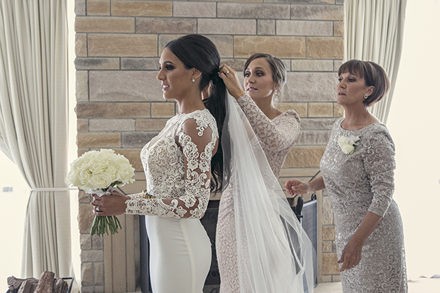 A Lace Loving, Berta Bridal Inspired Bride: Michelle & Adam