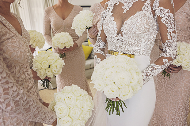 A Lace Loving, Berta Bridal Inspired Bride: Michelle & Adam