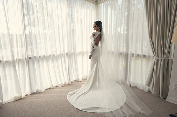 A Lace Loving, Berta Bridal Inspired Bride: Michelle & Adam