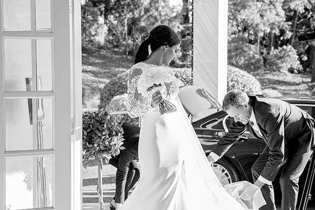 A Lace Loving, Berta Bridal Inspired Bride: Michelle & Adam