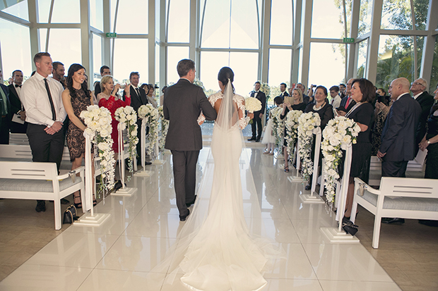 A Lace Loving, Berta Bridal Inspired Bride: Michelle & Adam