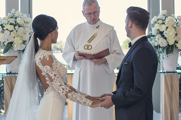 A Lace Loving, Berta Bridal Inspired Bride: Michelle & Adam