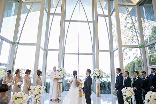 A Lace Loving, Berta Bridal Inspired Bride: Michelle & Adam