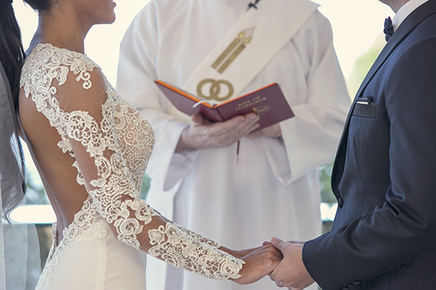 A Lace Loving, Berta Bridal Inspired Bride: Michelle & Adam