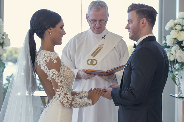 A Lace Loving, Berta Bridal Inspired Bride: Michelle & Adam