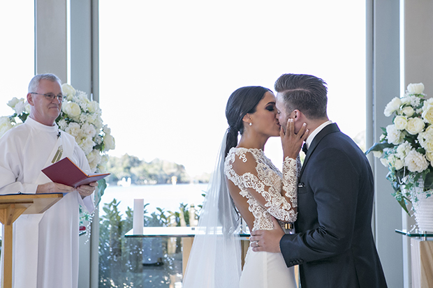 A Lace Loving, Berta Bridal Inspired Bride: Michelle & Adam