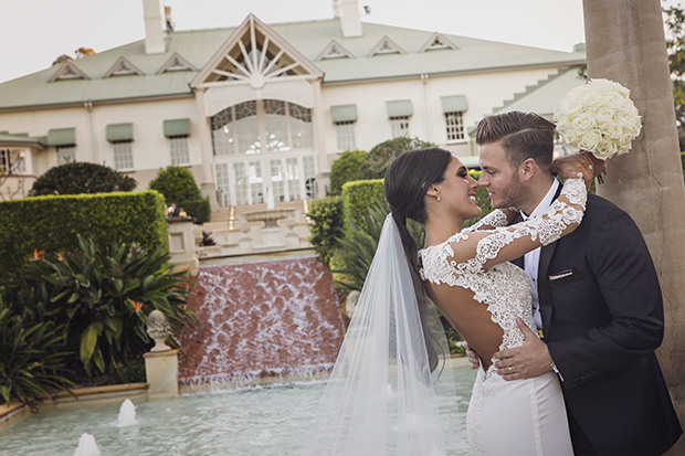 A Lace Loving, Berta Bridal Inspired Bride: Michelle & Adam