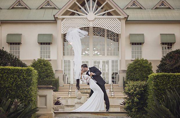 A Lace Loving, Berta Bridal Inspired Bride: Michelle & Adam