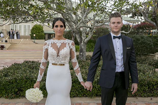 A Lace Loving, Berta Bridal Inspired Bride: Michelle & Adam