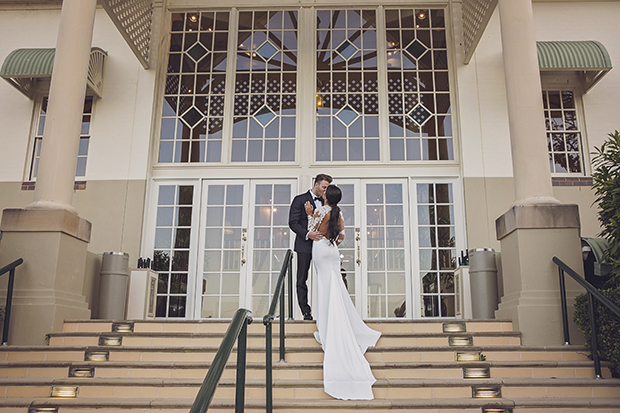 A Lace Loving, Berta Bridal Inspired Bride: Michelle & Adam