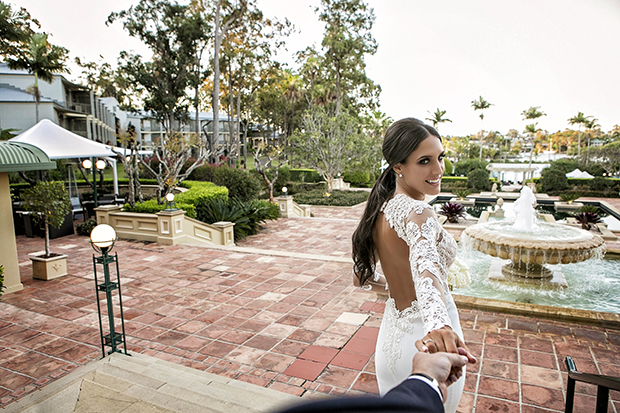 A Lace Loving, Berta Bridal Inspired Bride: Michelle & Adam