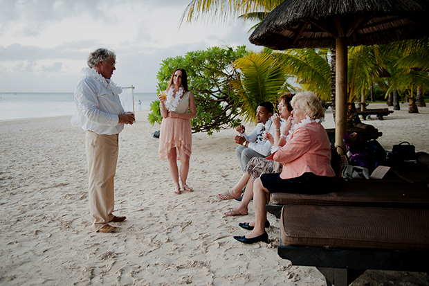 Nelda+An Intimate, Tropical Beach Wedding in Mauritius: Nelda & Wesley