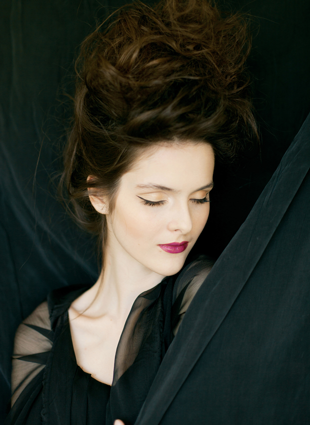 Beautiful & Mysterious Black Boudoir Shoot!