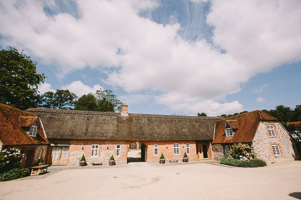 Pretty, Relaxed Rockley Manor Wedding With Muted Wild Flower Florals: Errol & Emma