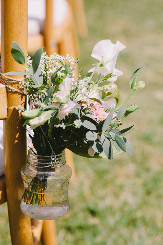 Pretty, Relaxed Rockley Manor Wedding With Muted Wild Flower Florals: Errol & Emma