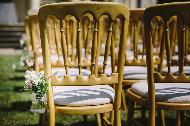 Pretty, Relaxed Rockley Manor Wedding With Muted Wild Flower Florals: Errol & Emma