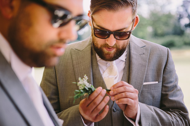 Pretty, Relaxed Rockley Manor Wedding With Muted Wild Flower Florals: Errol & Emma