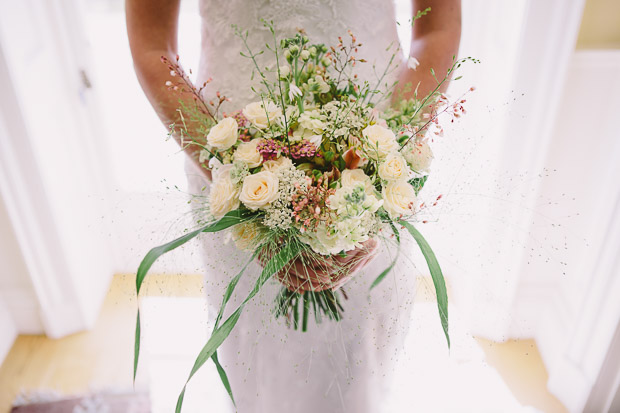 Pretty, Relaxed Rockley Manor Wedding With Muted Wild Flower Florals: Errol & Emma