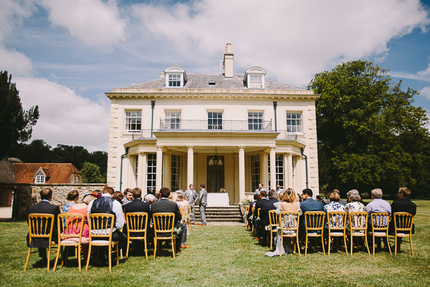 Pretty, Relaxed Rockley Manor Wedding With Muted Wild Flower Florals: Errol & Emma