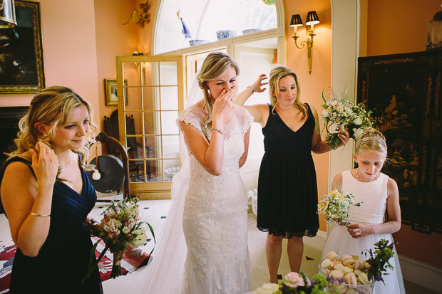 Pretty, Relaxed Rockley Manor Wedding With Muted Wild Flower Florals: Errol & Emma