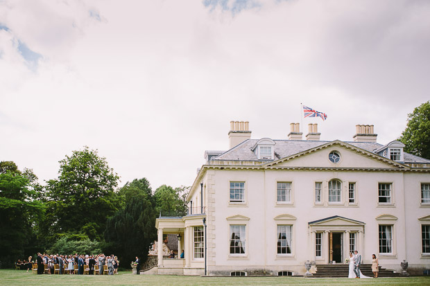 Pretty, Relaxed Rockley Manor Wedding With Muted Wild Flower Florals: Errol & Emma