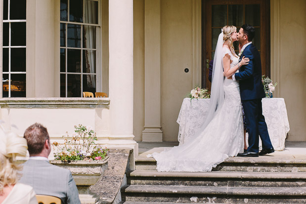 Pretty, Relaxed Rockley Manor Wedding With Muted Wild Flower Florals: Errol & Emma