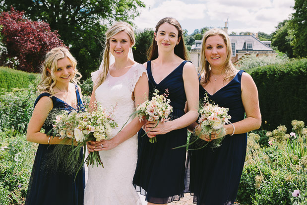 Pretty, Relaxed Rockley Manor Wedding With Muted Wild Flower Florals: Errol & Emma