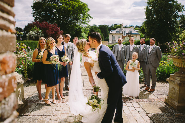 Pretty, Relaxed Rockley Manor Wedding With Muted Wild Flower Florals: Errol & Emma