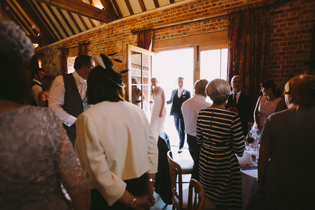 Pretty, Relaxed Rockley Manor Wedding With Muted Wild Flower Florals: Errol & Emma