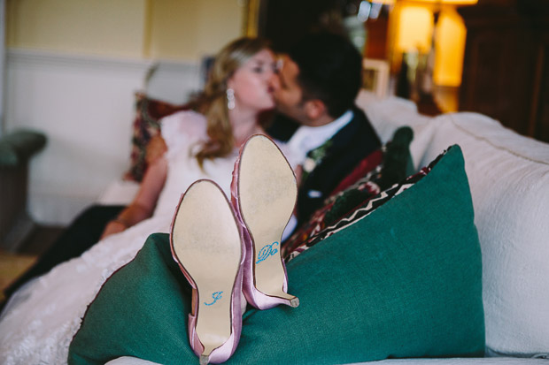 Pretty, Relaxed Rockley Manor Wedding With Muted Wild Flower Florals: Errol & Emma