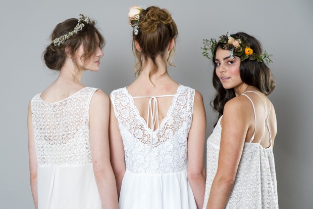 Stylish White Bridemaid Dresses Captivating Bridesmaids by Sally Eagle (1)