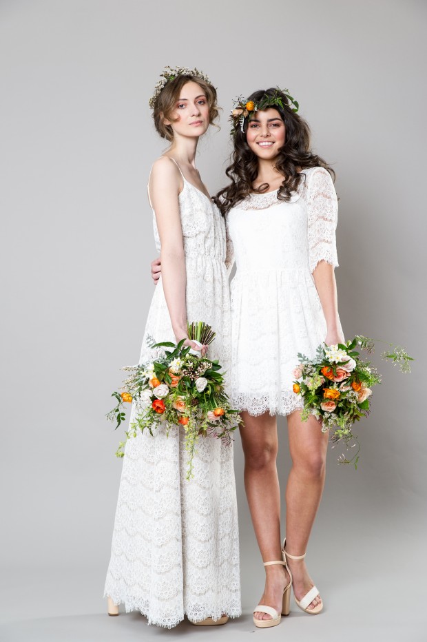 Stylish White Bridemaid Dresses Captivating Bridesmaids by Sally Eagle (9)
