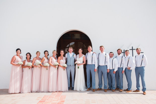 Romantic Blush Pink Ibiza Wedding for a House Music Lovin' Couple: Claire & Jonny